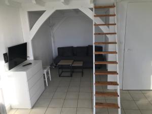 Appartement cosy en résidence privée avec vue mer