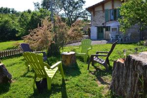 Maisons de vacances Couanac gite familial a la campagne avec piscine : Maison 2 Chambres