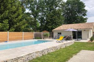 Maisons de vacances Modern family house with a furnished terrace swimming pool and parking : photos des chambres