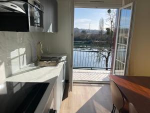 Ambiance Seine, Appartement lumineux en bordure de Seine - Chouette