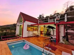 บ้านฟาร์มรักพูลวิลล่าวิวทะเลสาปแก่งกระจาน - 班康卡臣