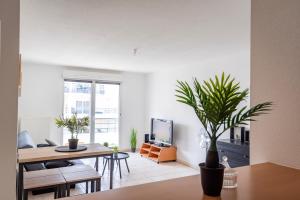 Appartements Le Zenith - Parking prive & WIFI - 5 min Zenith de Strasbourg : photos des chambres