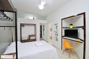 Studio estiloso e com otima localização