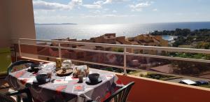 Appartements T1 vue mer bord de mer Ajaccio : photos des chambres