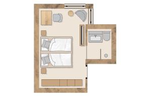 Double Room without Balcony room in Hotel Wirthshof