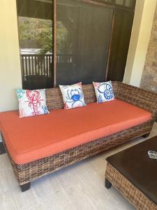 Las Terrenas beachfront 2 bedrooms condo with pool