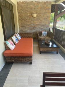 Las Terrenas beachfront 2 bedrooms condo with pool