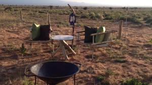 Amanya Double Pitch Tent with Mt Kilimanjaro View