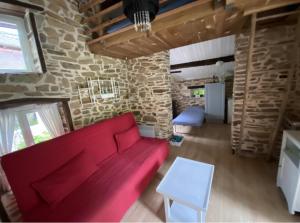 Maisons de vacances Remarkable 6pers Cottage in the nature off Mialet : photos des chambres