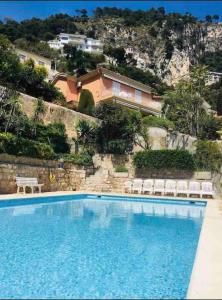 Appartements Villefranche Sur Mer:Appartement-villa, Vue mer, jardin, parking. : photos des chambres