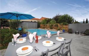 Maisons de vacances Beautiful Home In Marquixanes With 3 Bedrooms, Wifi And Private Swimming Pool : photos des chambres