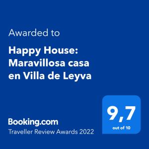 Happy House: Maravillosa casa en Villa de Leyva