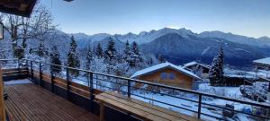 New Spacious Appart. Incredible view of Mt Blanc