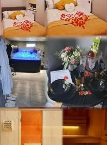 APARTMENT WITH PRIVATE HOT TUB, SAUNA, ICE BATH, GYM - 阿夫雷