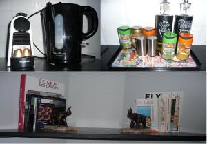 Appartements Studio Calme avec Jardin, Tram T6 et Metro D, Lyon 8 : photos des chambres