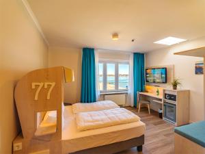 Double Room with Side Sea View room in Hotel Seelust