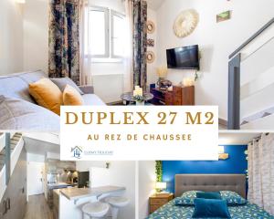 Appartements LuxmyHoliday - Duplex proche Disneyland 10min Paris 30min en RER : photos des chambres
