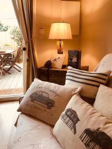 Maisons de vacances Cocon entre presqu'ile du Cap Ferret et plages oceanes - terrasse - 1 velo gratuit : photos des chambres