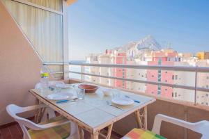 Apartamento en Calpe en 1ª linea de playa. AGUAMARINA