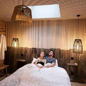 Maisons de vacances Bain de foret - Lodges Cosy & Spa : photos des chambres