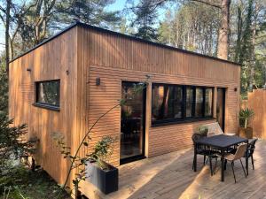 Maisons de vacances Bain de foret - Lodges Cosy & Spa : photos des chambres