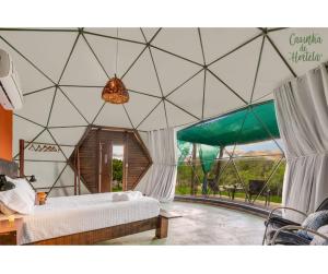 Glamping Serra da Canastra - Casinha de Hortelã - Domo Jaboticaba