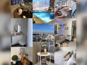 Cozy 1BR with balcony at Fame Residences