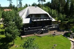 Beautiful house with fireplace in the most unique place in Latvia - Ķēči