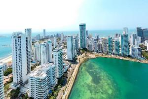 Apartamento En Cartagena L2 Cerca Al Mar Con Aire Acondicionado Y Wifi