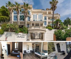 Appartements grand studio terrasse de standing vue mer et village : photos des chambres