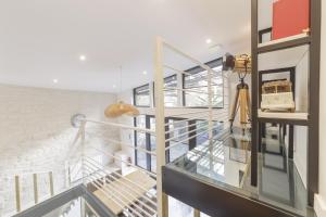 Appartements Le Loft - design et decore avec gout - Dinan : photos des chambres