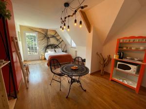 B&B / Chambres d'hotes Belle Chambre Double ORANGE Tout Bonnement Bien : Chambre Double