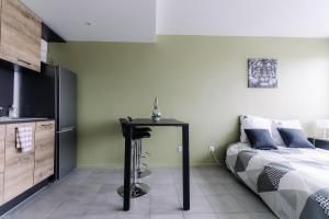 Appartements bnbgones - PORTE DE LYON DARDILLY LE FELIN - PARKING WIFI CALME VUE DEGAGEE : photos des chambres