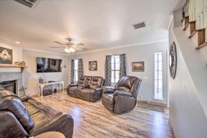 Broken Arrow Country Home Patio on about 2 Acres