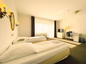Twin Room with Balcony room in Hotel Moguntia