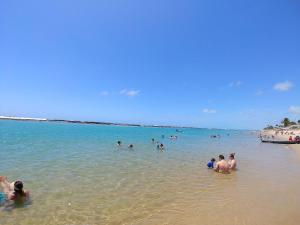 Areias do Mar 2 Quartos, AR na Sala + Terraço