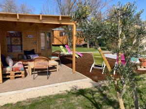 Chalets Roulottes & SPA du pont des charrettes : photos des chambres