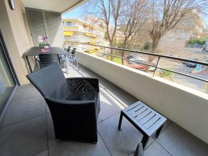 2 pièces terrasse piscine Cannes Californie