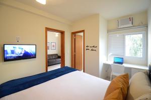 Flat Completo aconchegante 200 metros da Avenida Fiúsa em Ribeirão