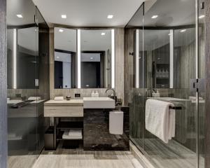 Deluxe City View Room 2 Double Beds room in Equinox Hotel Hudson Yards New York City