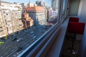 Chic 2-Room Apartment in the Heart of Bucharest with Amazing View