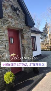 Red Deer Cottage near Connemara National Park in Letterfrack