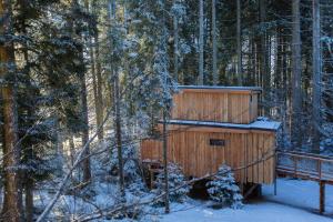 Maisons de vacances Domaine de l'Authentique Cabanes dans les arbres : Chalet 2 Chambres