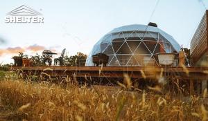 Tentes de luxe Les Domes de Massoulac : photos des chambres