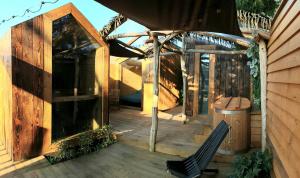 Lodges Kabaneo - gite et sauna- Samois sur Seine - Foret de Fontainebleau : photos des chambres