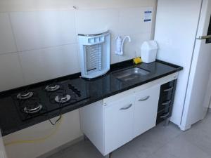 Apto terreo com piscina, quintal e churrasqueira
