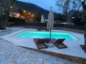 Panoramic lagoon view