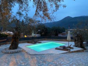 Panoramic lagoon view