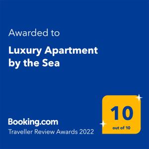 Luxury Apartment by the Sea