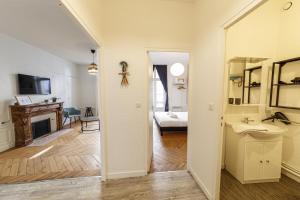 Appartements Le Saint-Aubin, appartement chic et moderne : photos des chambres